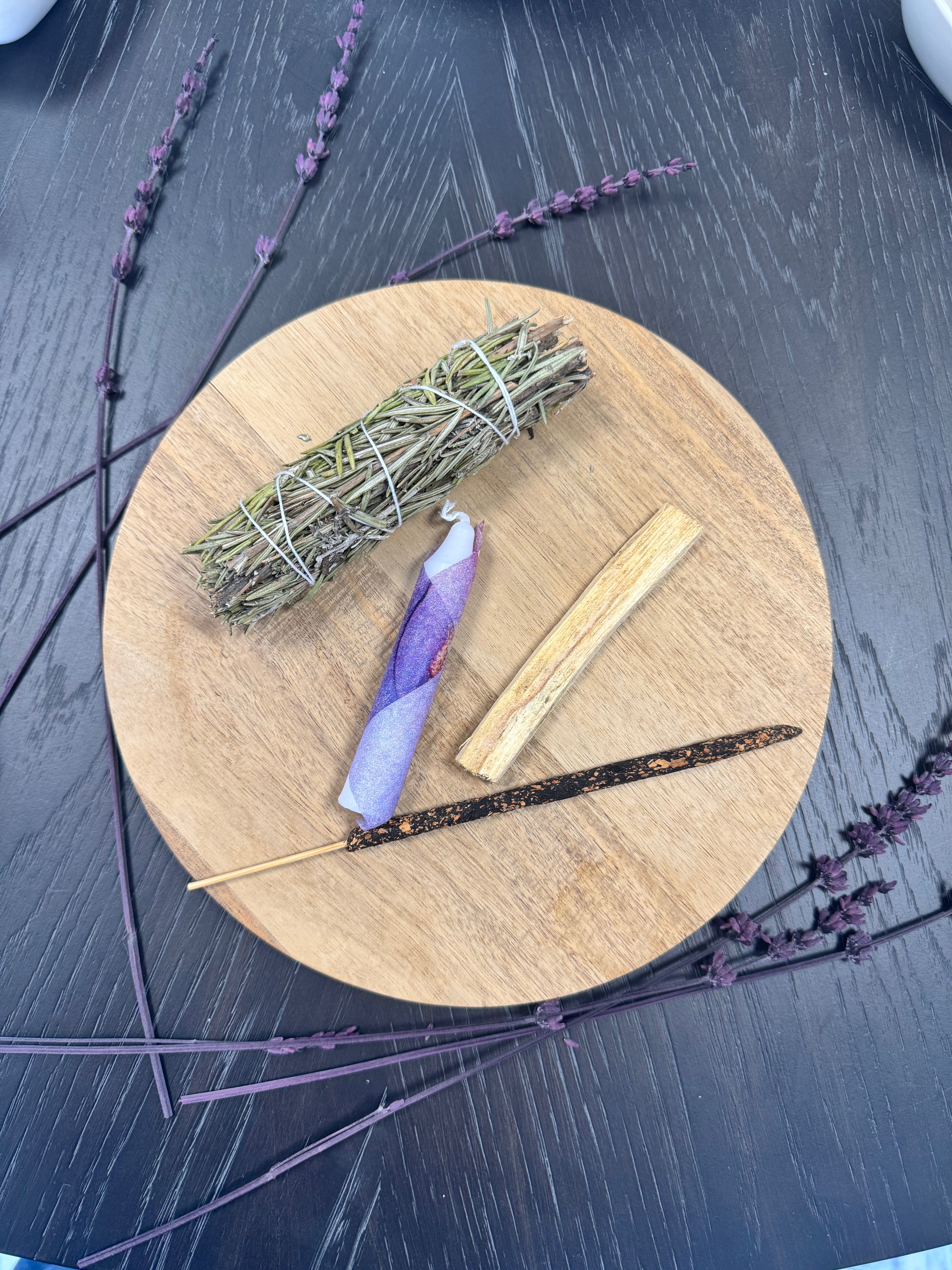 Candles, Sage & Incense
