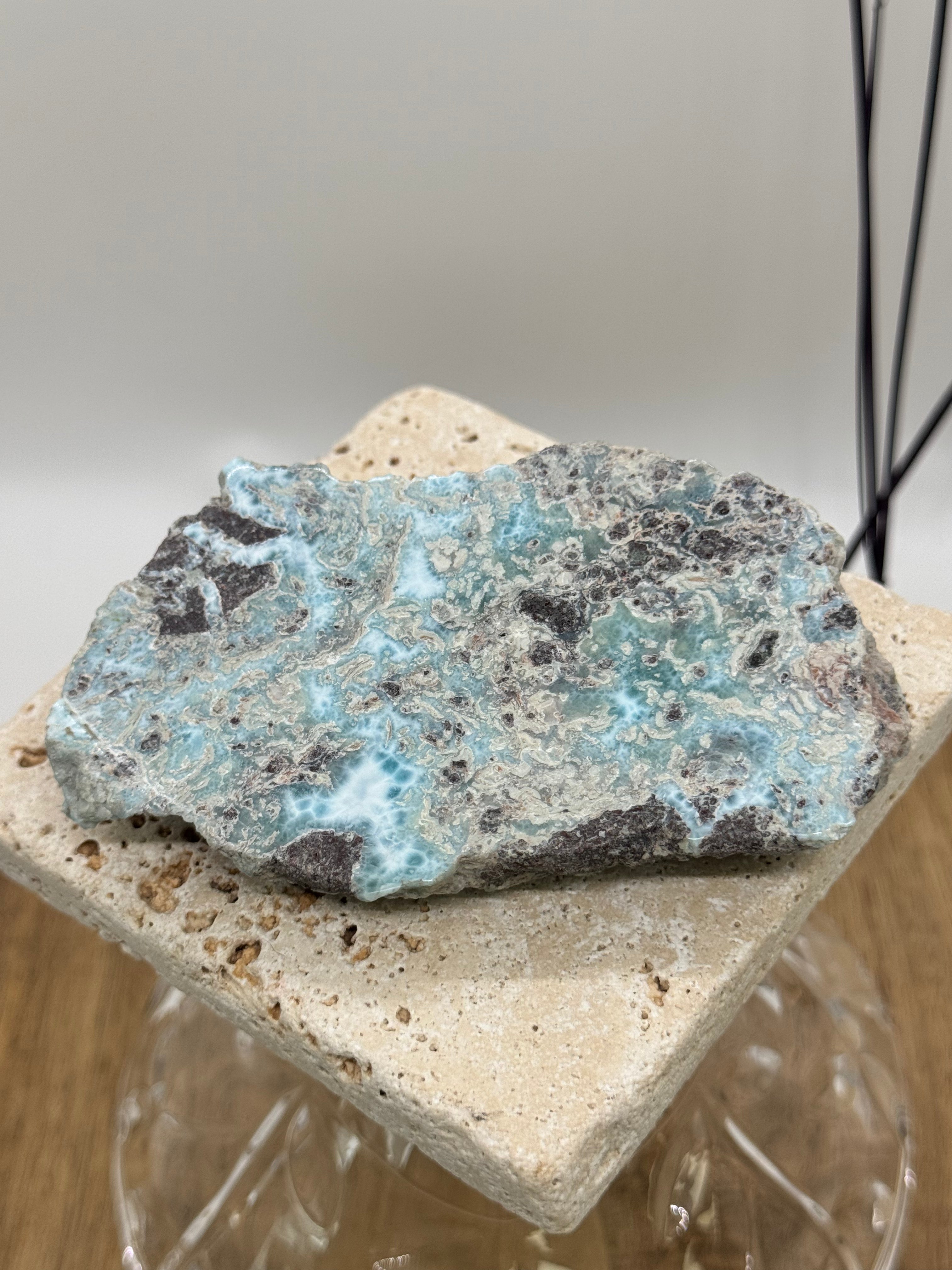 Larimar slab